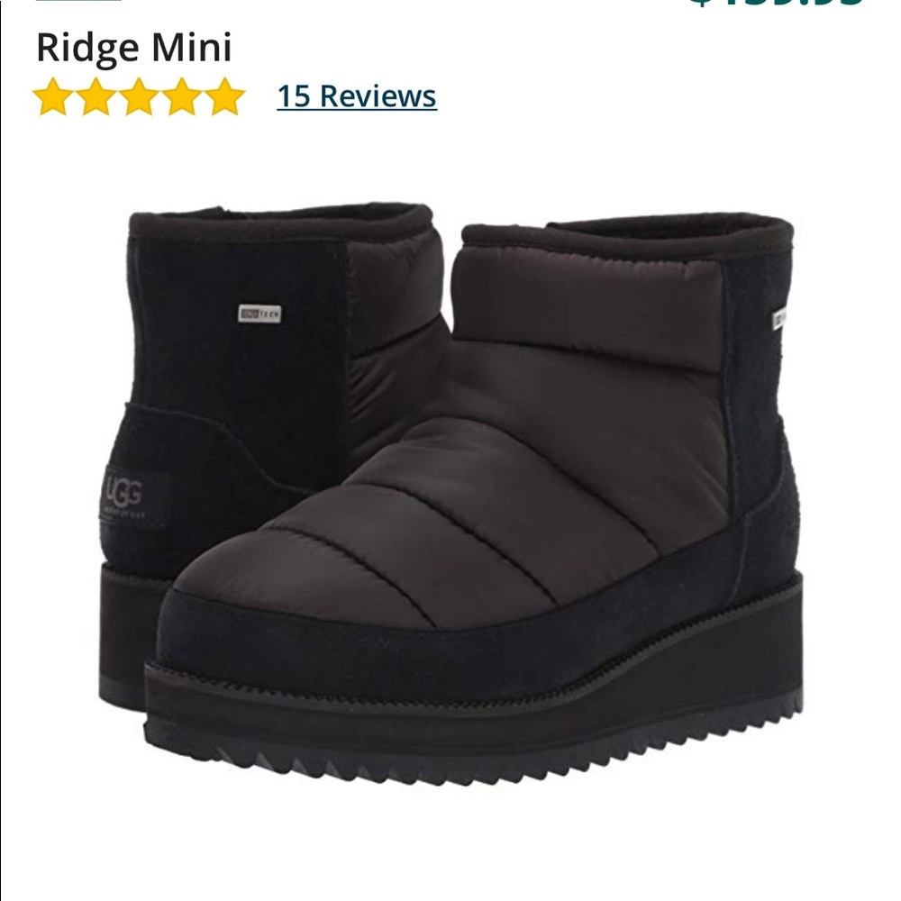 Uggs Ridge Mini NWOT Org. $130